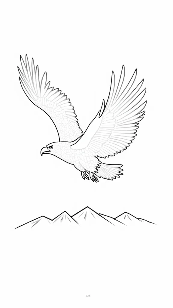 coloring pages eagle